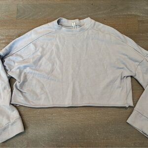 Fabletics Blue Sweatshirt